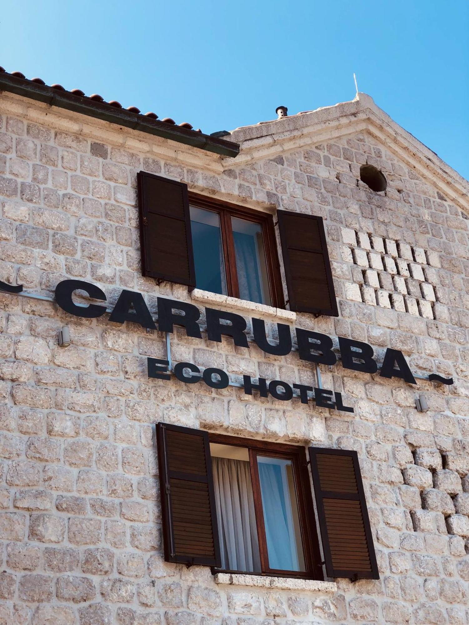 Hotel Carrubba Donja Lastva Kültér fotó